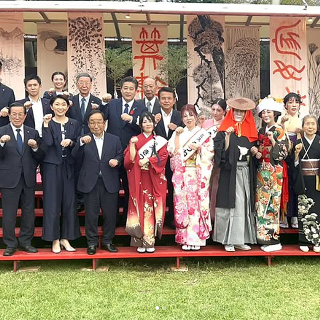 みのわの里のきつねの嫁入り