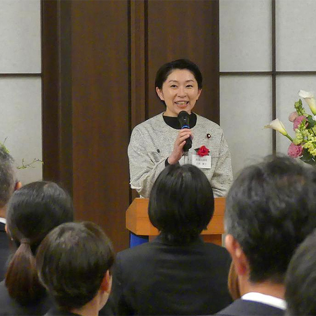 海外協力隊帰国隊員への感謝状授与式・懇親会